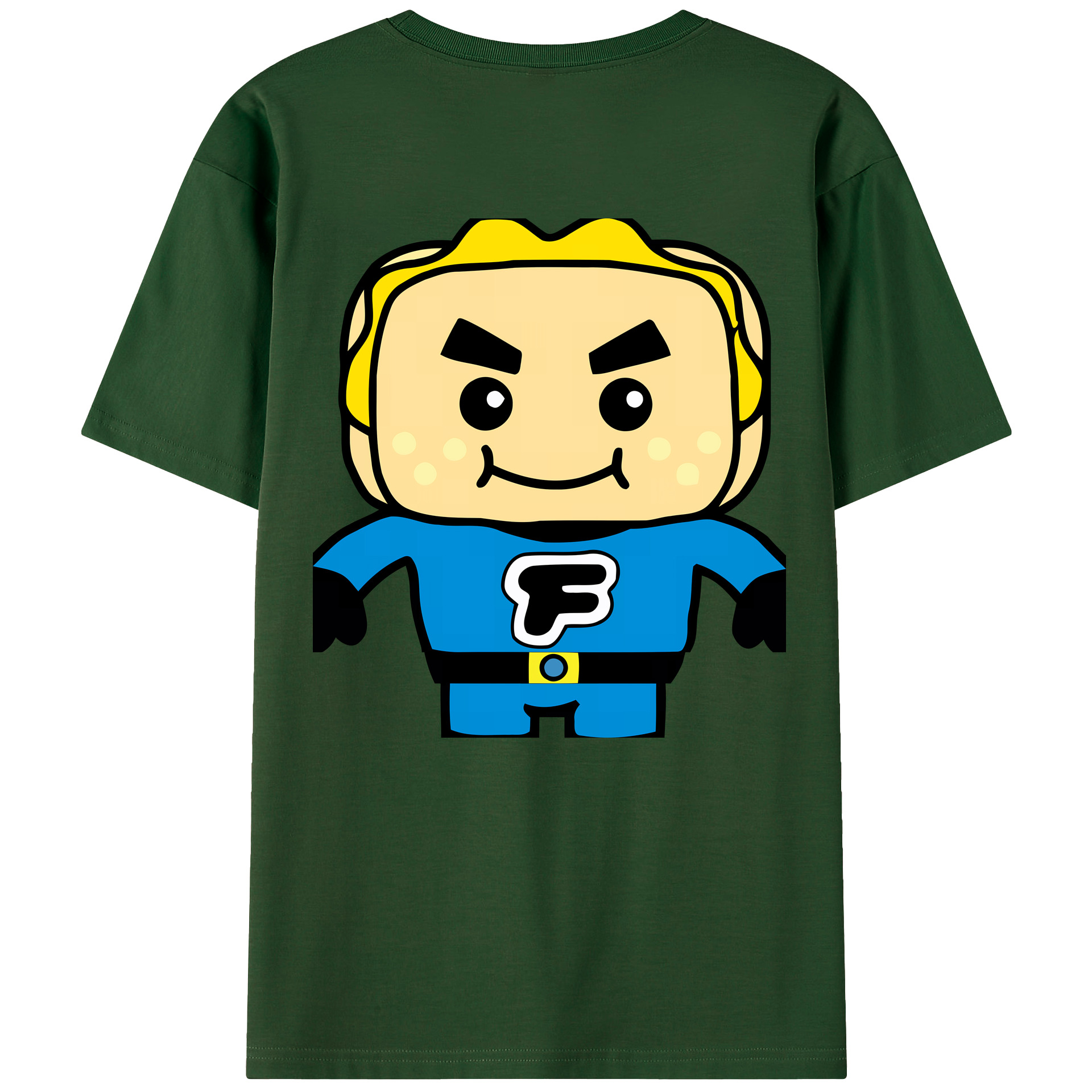 アンパンマン Anpanman 綿100％半袖Tシャツ（背面プリント）